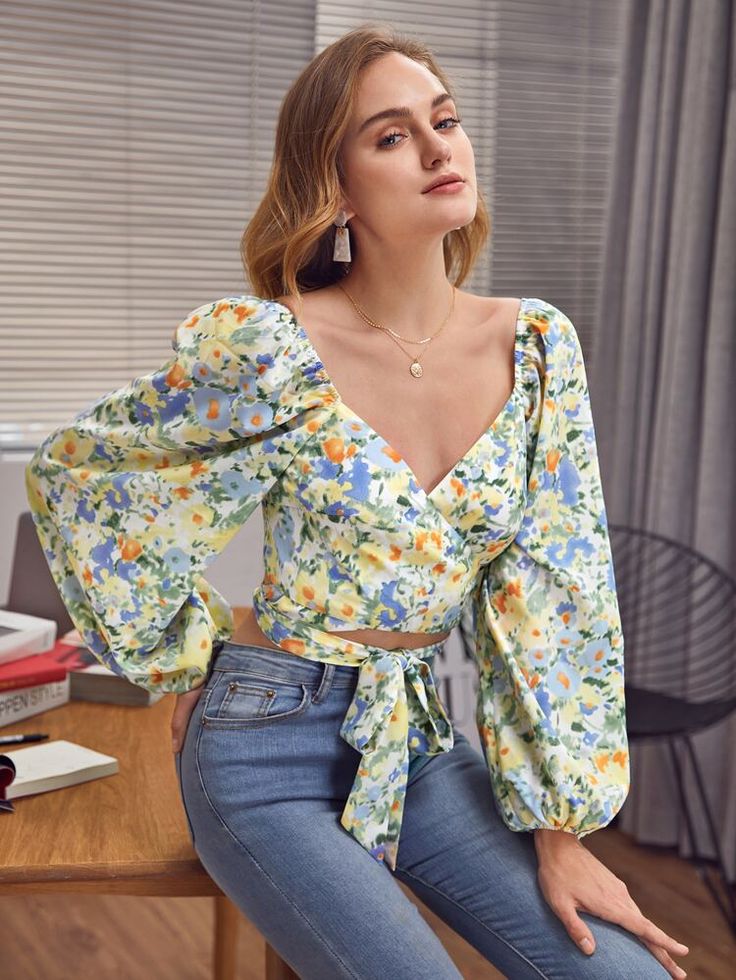 Models of blouses - 44