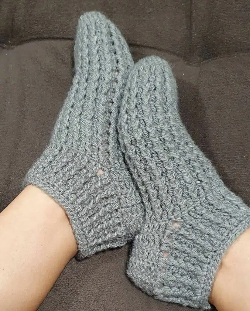 crochet socks - 06