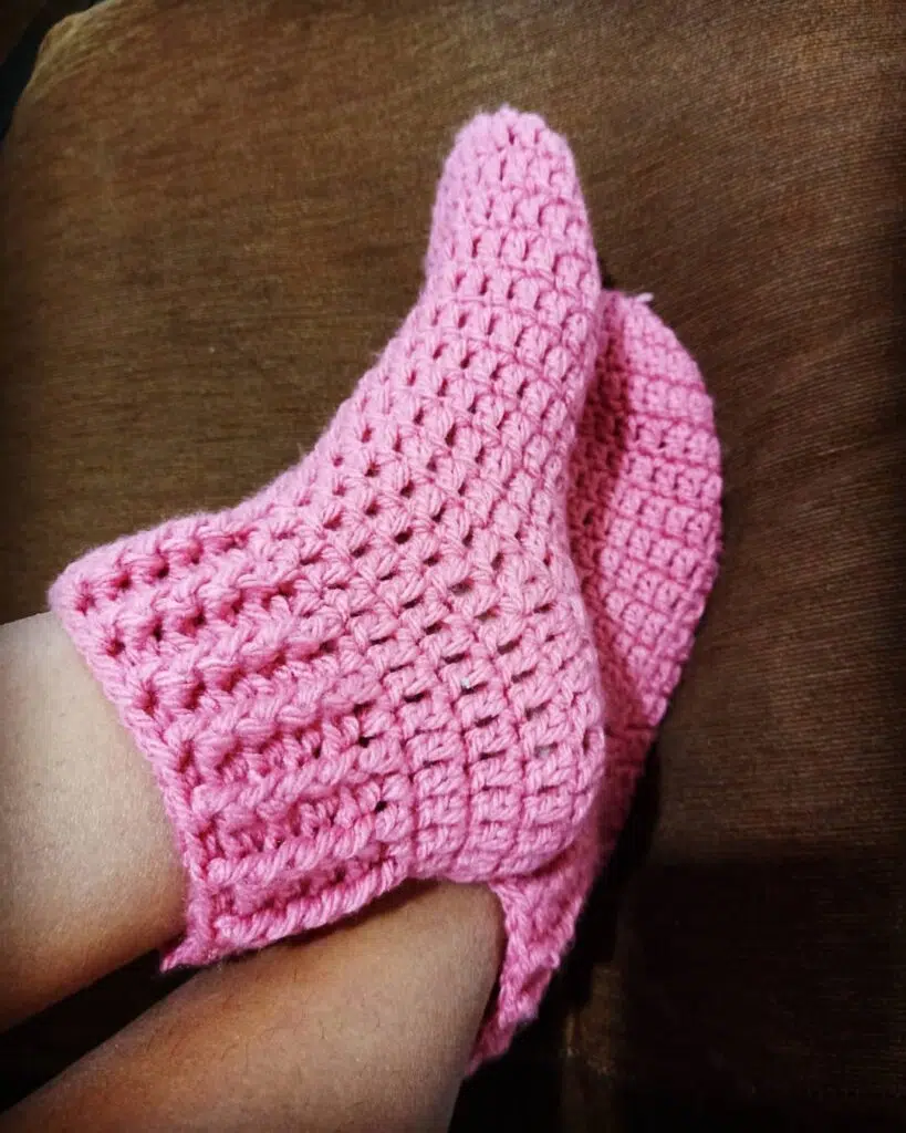 crochet socks - 18