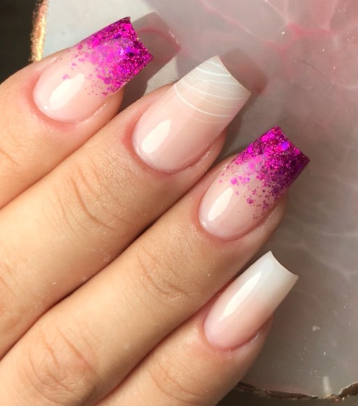 decorated gel nails - 30