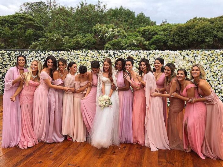 pink bridesmaid dresses - 20