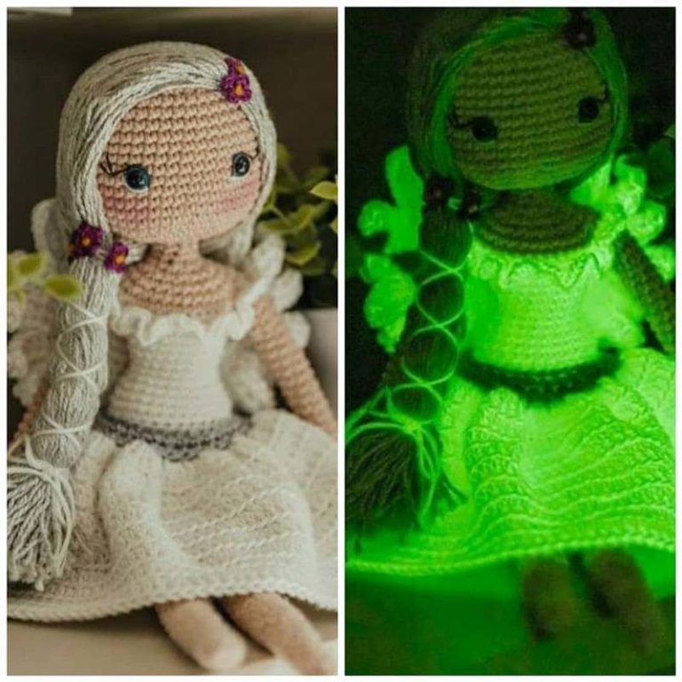 Amigurumi Glow learn about the advantages of the line that glows in the dark - 01