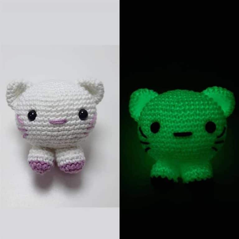 Amigurumi Glow learn about the advantages of the line that glows in the dark - 04