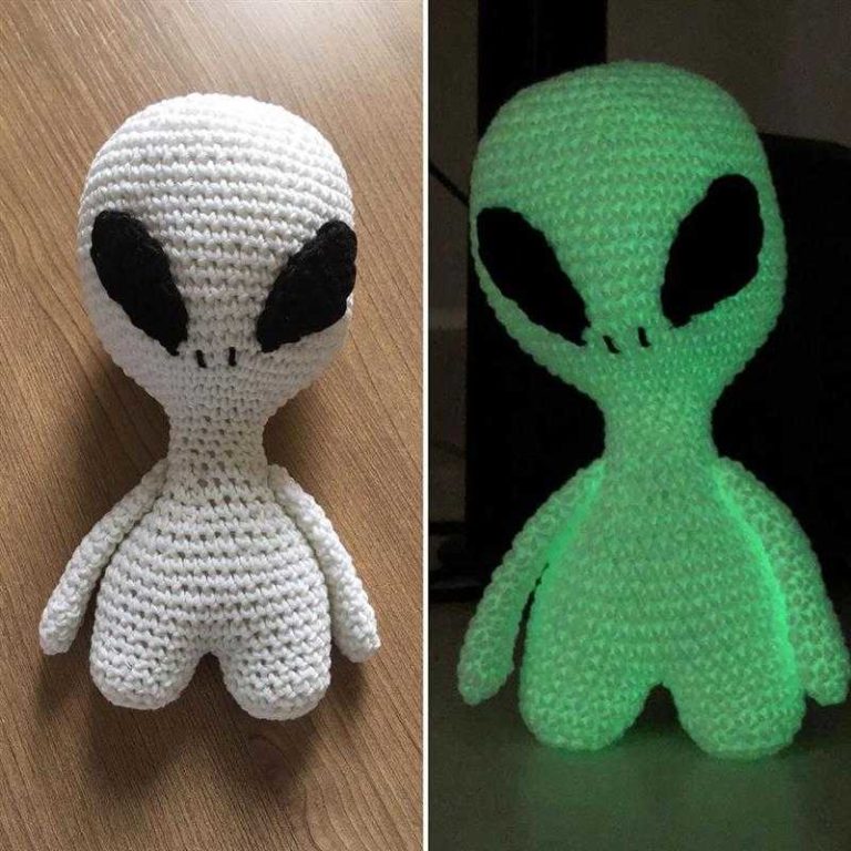Amigurumi Glow learn about the advantages of the line that glows in the dark - 07