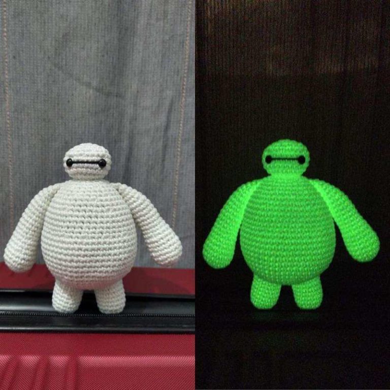 Amigurumi Glow learn about the advantages of the line that glows in the dark - 10