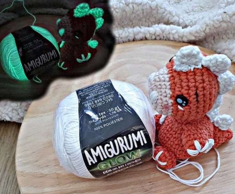 Amigurumi Glow learn about the advantages of the line that glows in the dark - 14