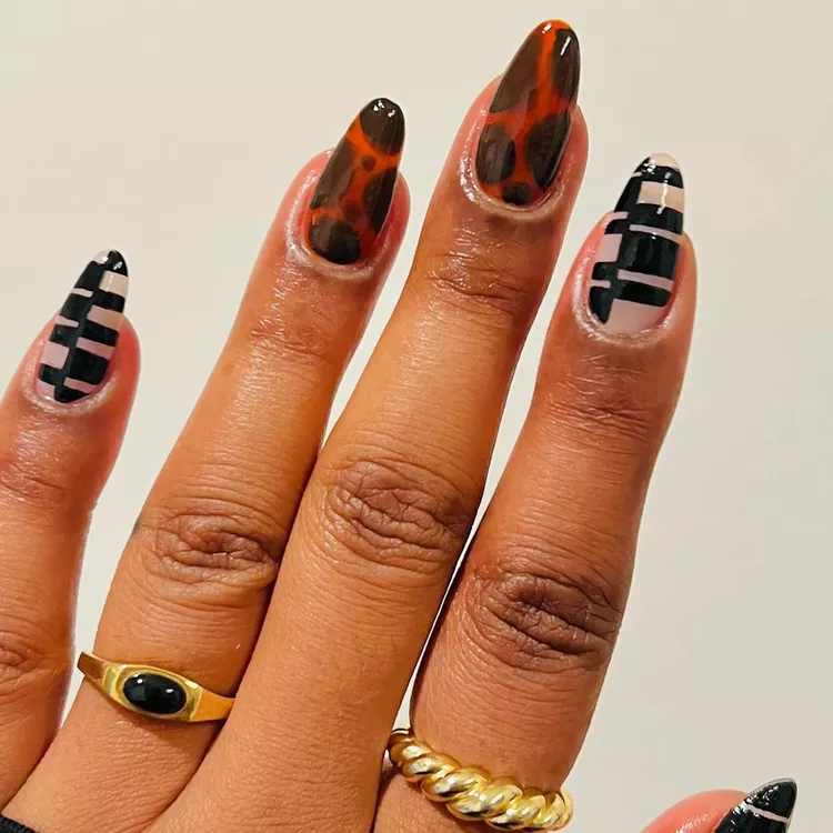 Black and Brown Nail Ideas The Ultimate Guide for Trendsetters - 03