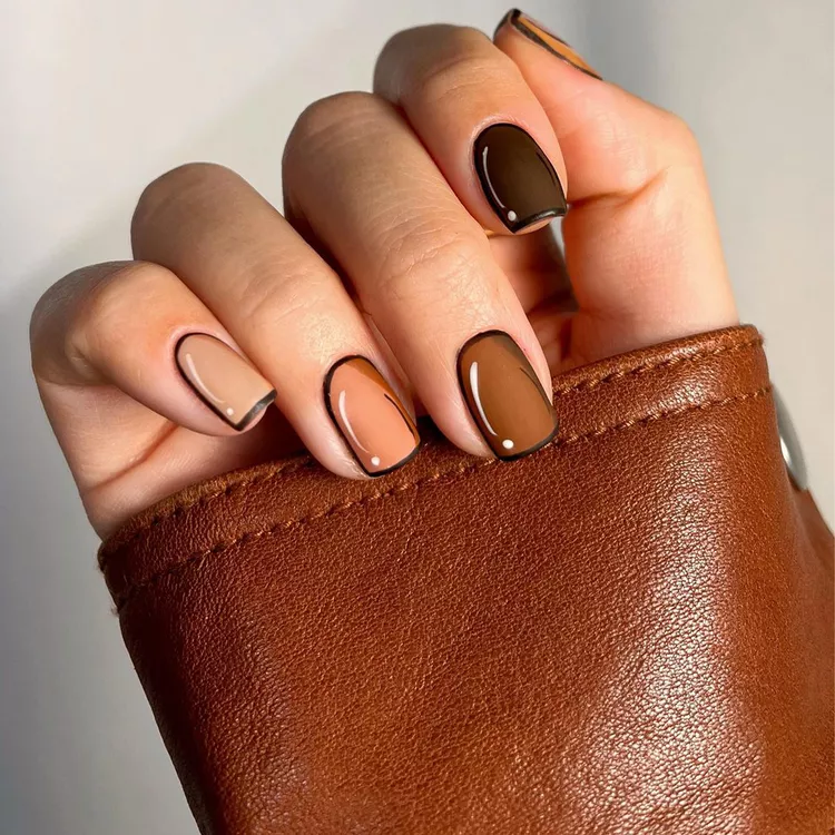 Black and Brown Nail Ideas The Ultimate Guide for Trendsetters - 12
