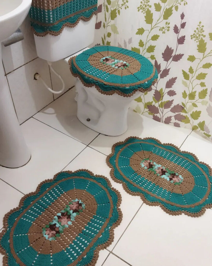 Crochet bathroom game ideas and tutorials full of charm - 05