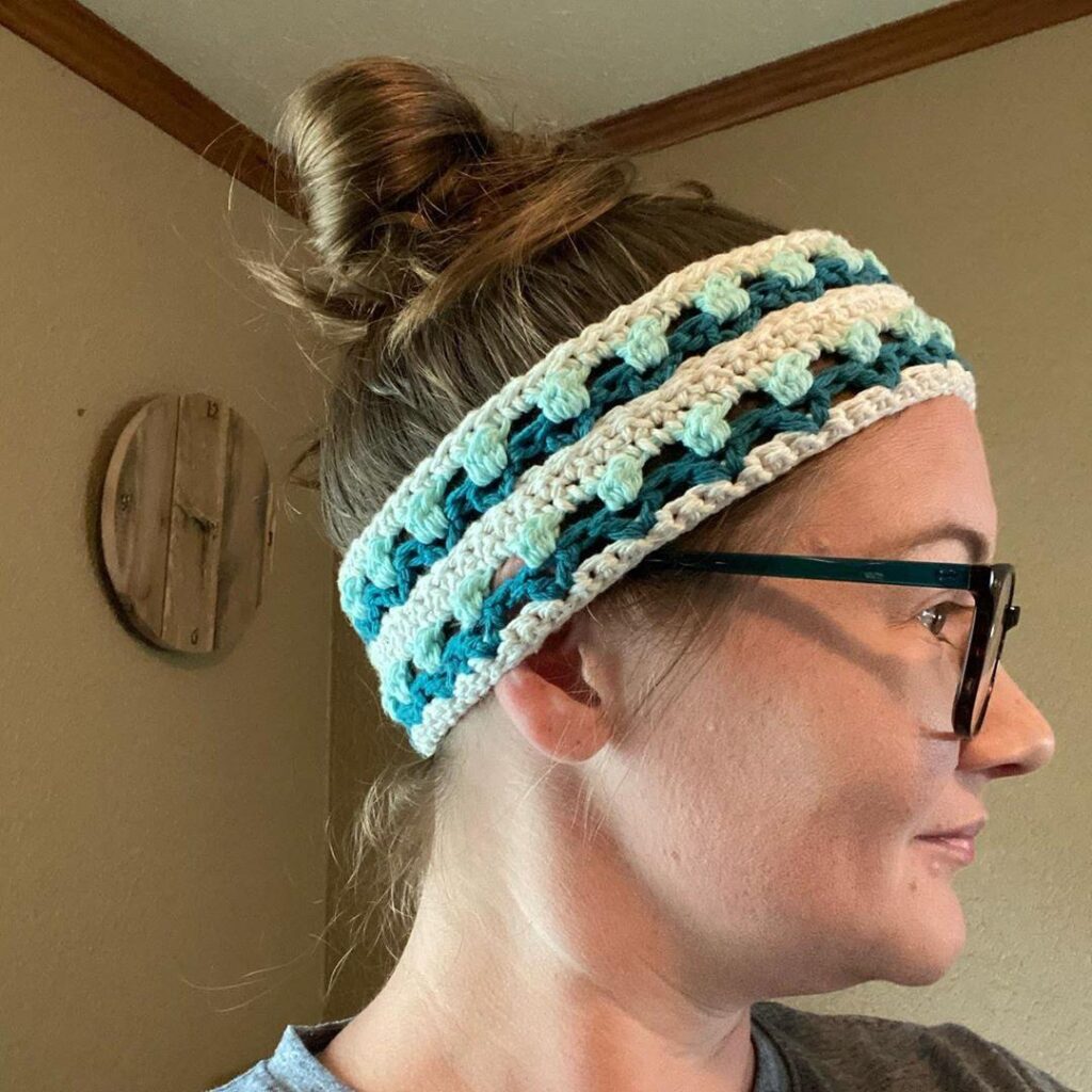 Crochet headband inspirations and simple tutorials to make your own - 16