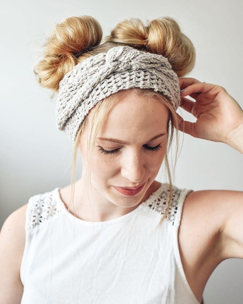 Crochet headband inspirations and simple tutorials to make your own - 22