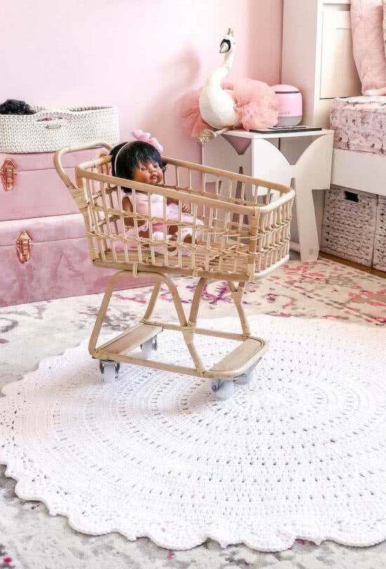 Crochet rug for baby's room how to do it step by step and photos for inspiration - 08