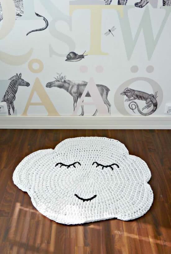 Crochet rug for baby's room how to do it step by step and photos for inspiration - 49