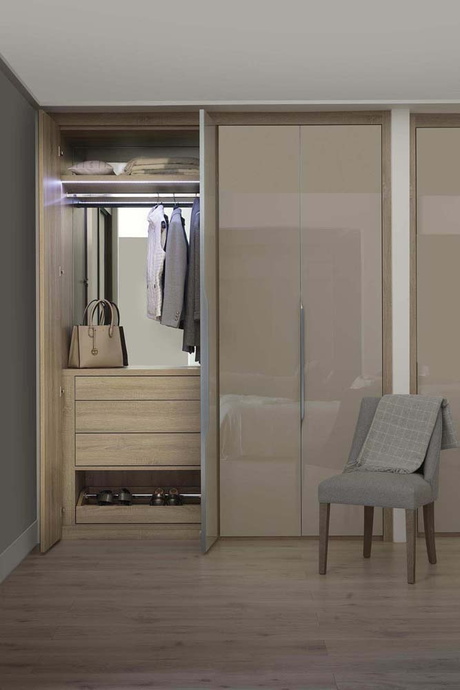 Double wardrobe with mirror tips for choosing yours and beautiful ideas - 16
