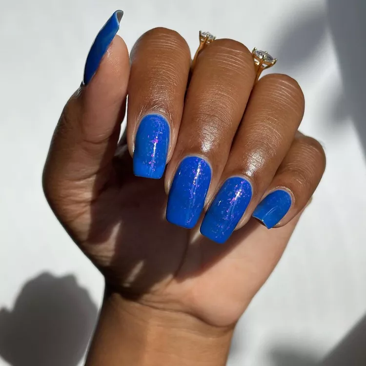 Electric Blue Nail Ideas The Ultimate Guide to Unforgettable Manicures - 04