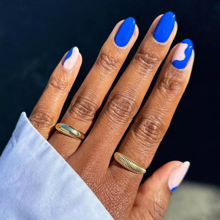 Electric Blue Nail Ideas The Ultimate Guide to Unforgettable Manicures - 06