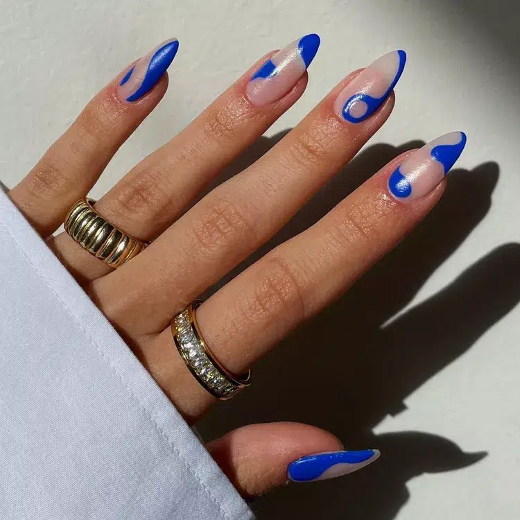 Electric Blue Nail Ideas The Ultimate Guide to Unforgettable Manicures - 11