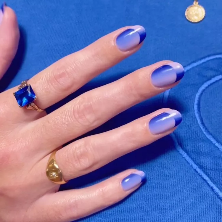 Electric Blue Nail Ideas The Ultimate Guide to Unforgettable Manicures - 14