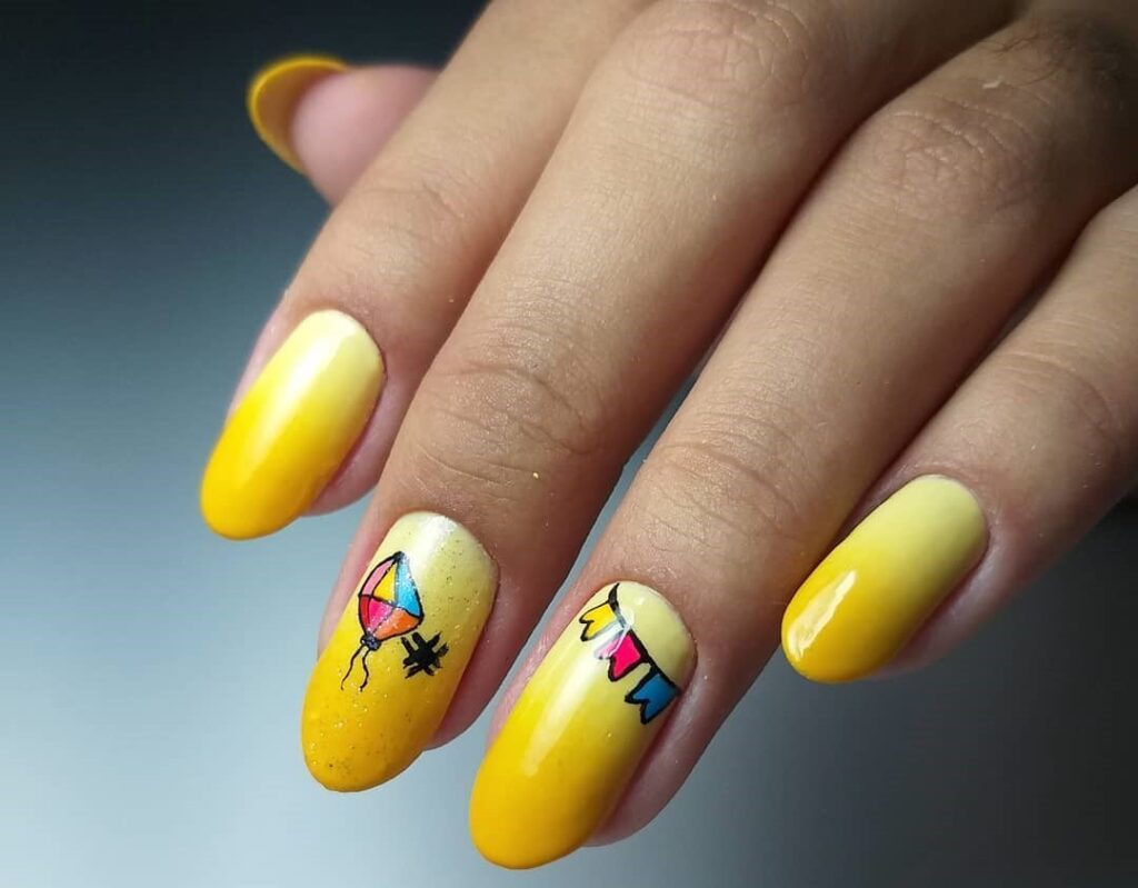 Festa Junina nail ideas for a complete themed look -06