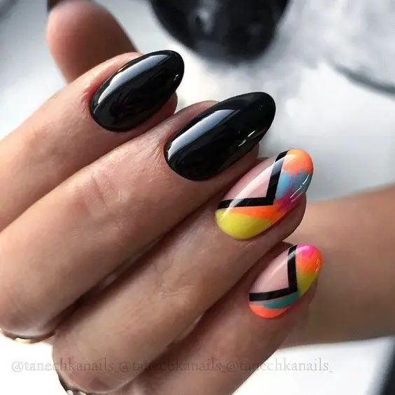 Neon nails ways to embrace the trend while keeping it simple - 02