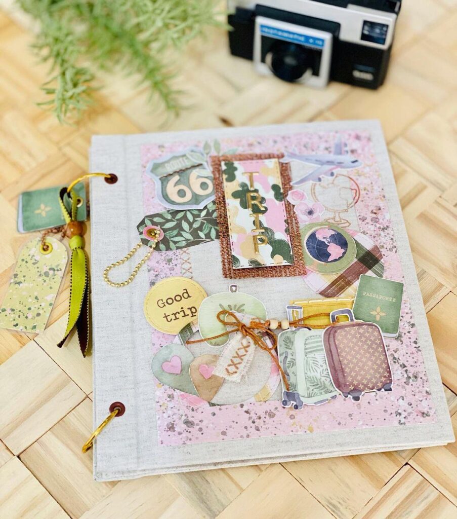 ideas to make a scrapbook and immortalize beautiful memories - 06